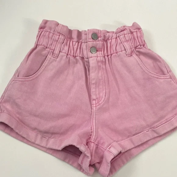 PacSun Shorts Pacsun Pink Denim Shorts Euc Size Xs Poshmark